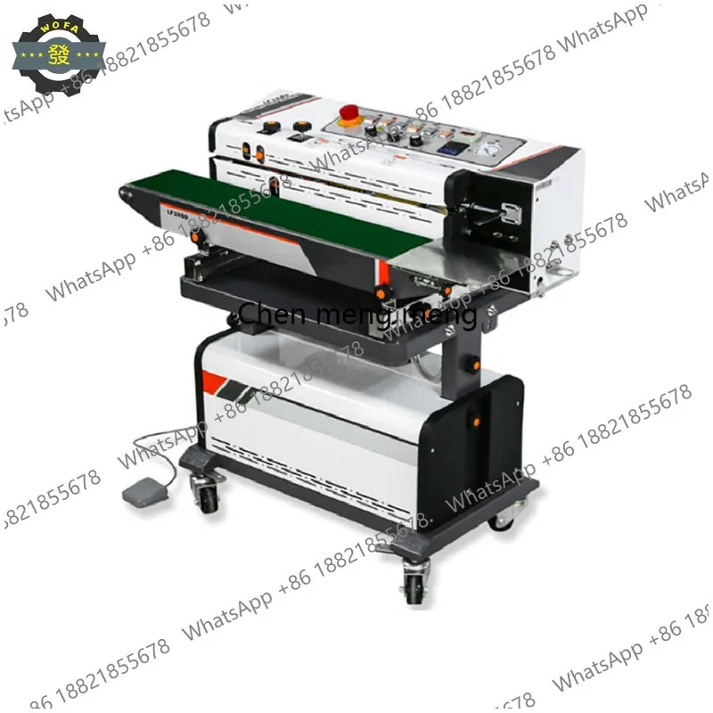Factory Direct Sales LF1080 Automatic Continuous Vacuum Sealing Machine with Nitrogen Gas Filling Flush Sealing Machine
