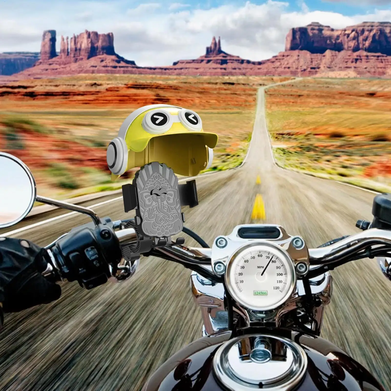 

Phone Holder For Motorcycle Bicycle Phone Holder With Helmet Consumer Electronics Accessories For GPS Viewing Video Calls