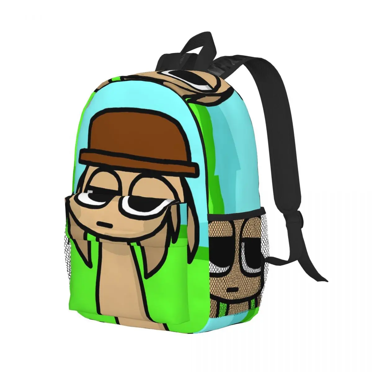 

Incredibox Sprunki, забавный игровой рюкзак, студенческий рюкзак для мальчиков и девочек, детская школьная сумка, сумки на плечо для ноутбука для мужчин и женщин