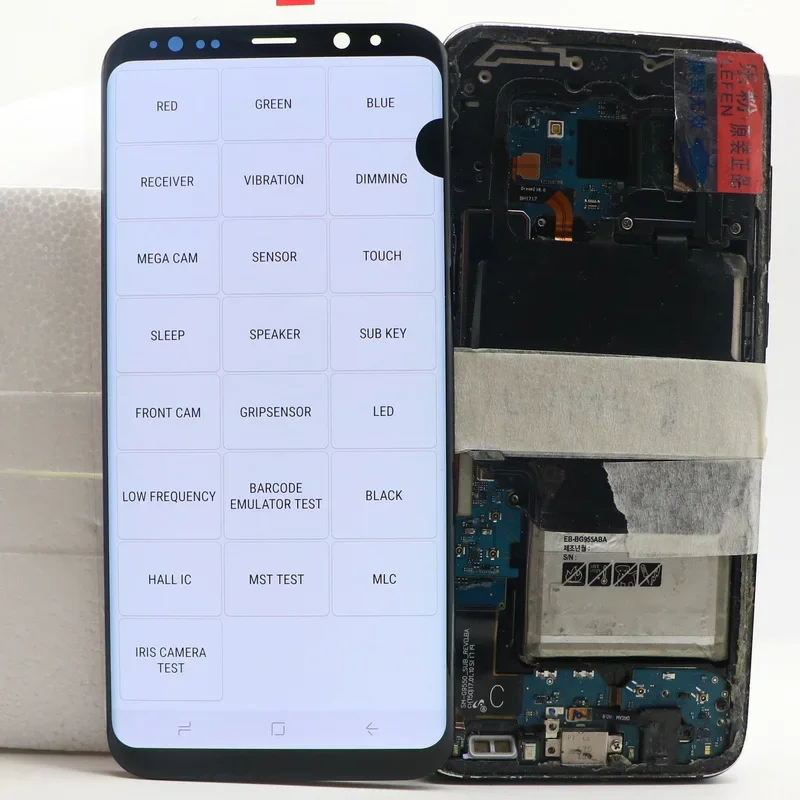 ЖК-дисплей SUPER AMOLED S8 Plus для SAMSUNG Galaxy s8 plus G955 G955F G955U SM-G955F/DS S8 + ЖК-дисплей с сенсорным экраном и дигитайзером в сборе