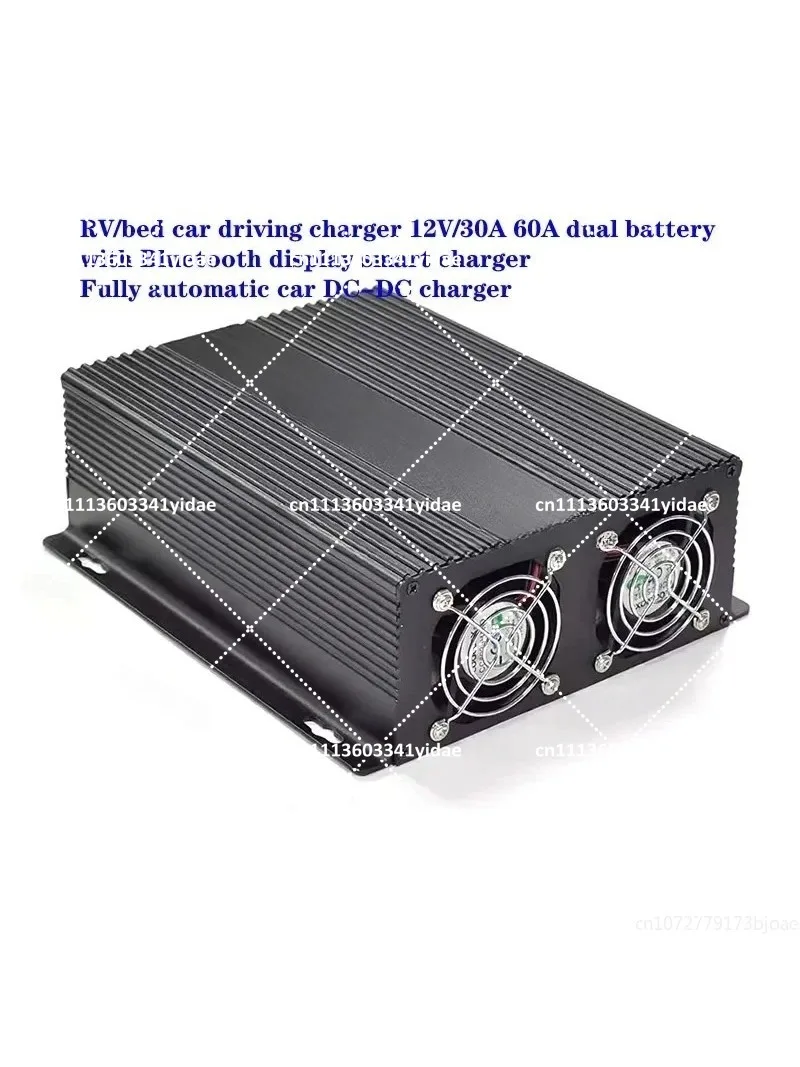 12V-14.6V 60A RV DC-DC Charger, Fully Automatic Car Battery Charger , Lead-Acid & Lithium Batteries