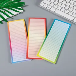 100 Sheets Gradient Magnetic Fridge Notepads To-Do List  sticky notes  Memo Pad Grocery Shopping Tearable Note Pad Reminders