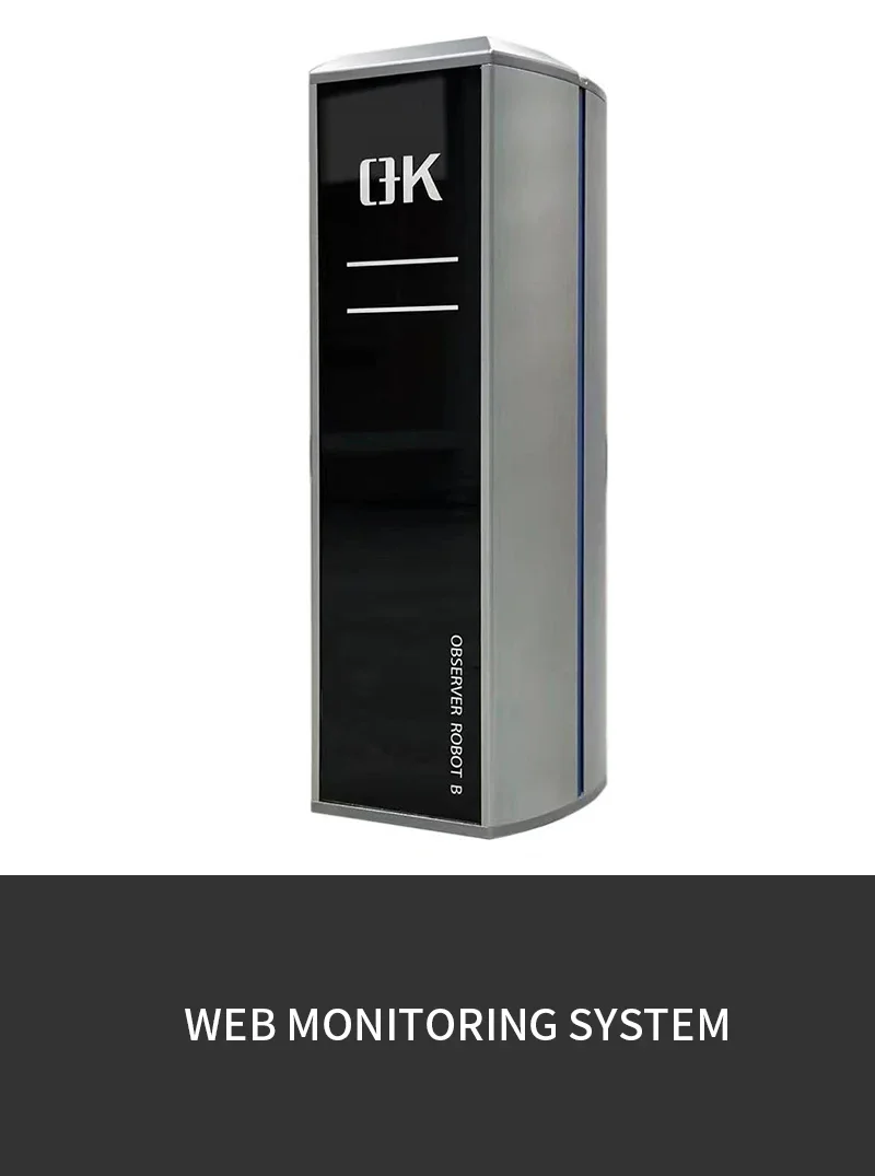 Sistema de imagem estática MP com foco automático e iluminação LED sem manutenção