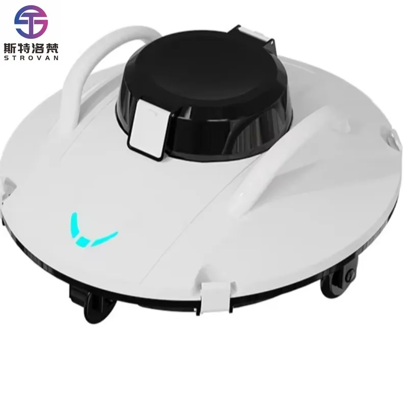 

STLF WJW Industrial Robot for Deep Cleaning Underwater Cordless Pool Robot with 220V Electric Power Source for DIY