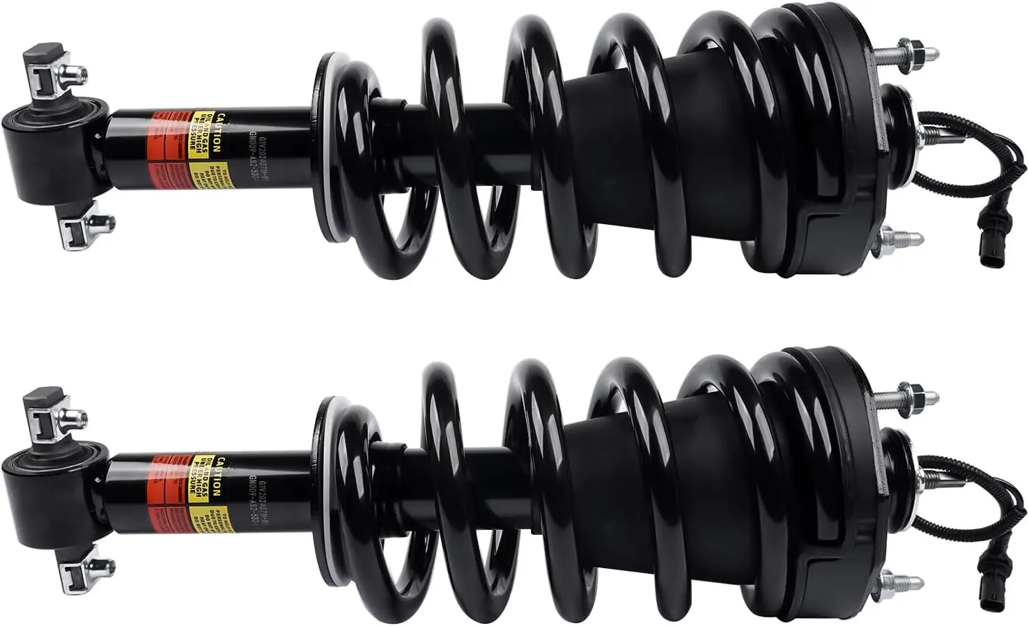 

Pair Front Loaded Quick Struts Magnetic Ride Compatible with Cadillac Escalade Chevy Silverado Suburban Tahoe GMC Sierra Yukon 2