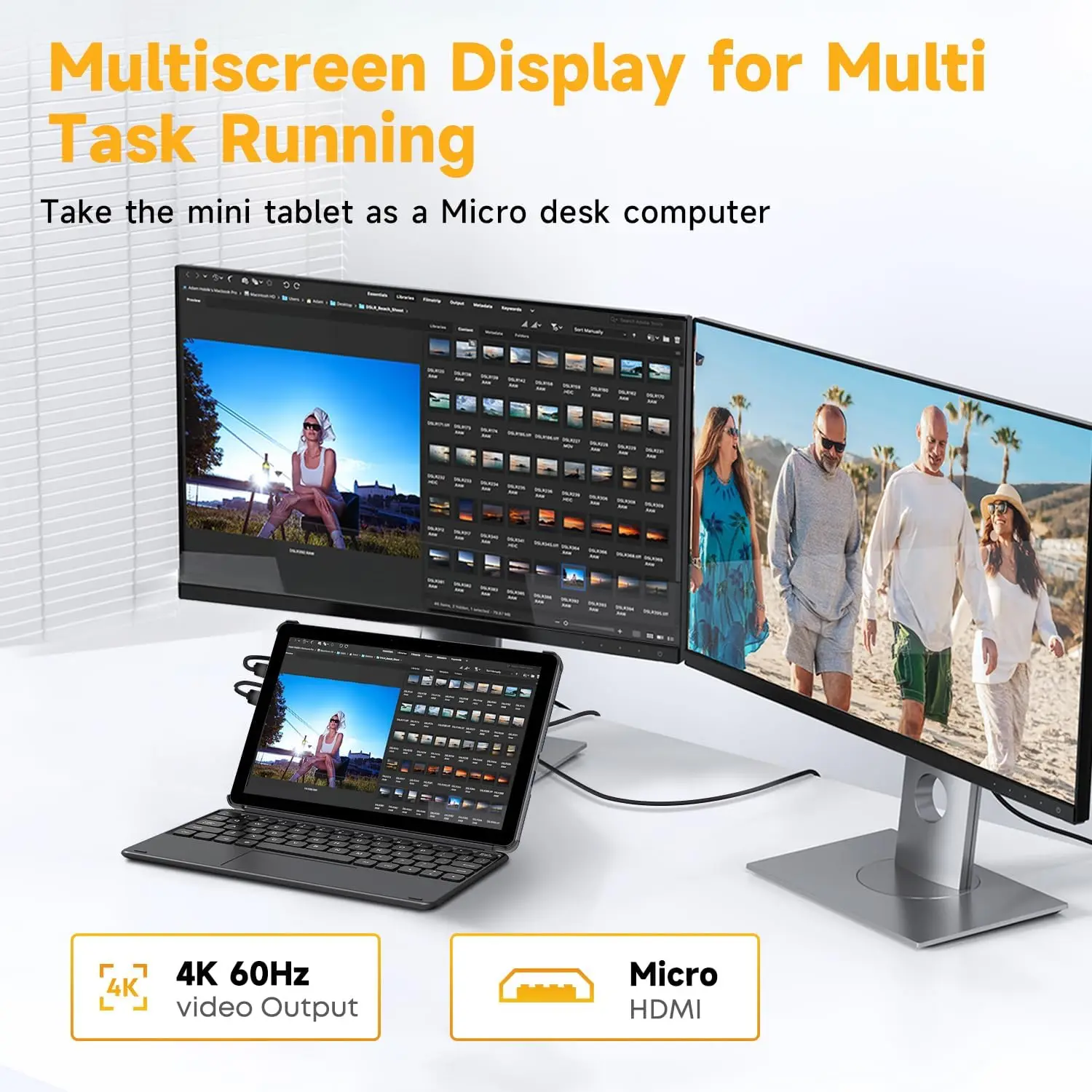 تابلت CHUWI Hi10 X2 ثنائي النواة Intel 10th i3-10100Y 8GB RAM 256GB ROM Intel UHD Graphics 615 10.1 "شاشة LCD 2 في 1 تابلت ﻿