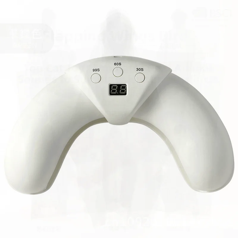 

Sunone Nail Salon Phototherapy Machine Foldable Baking Lamp White LED Quick-Drying Manicure Light for Nail Polish Glue