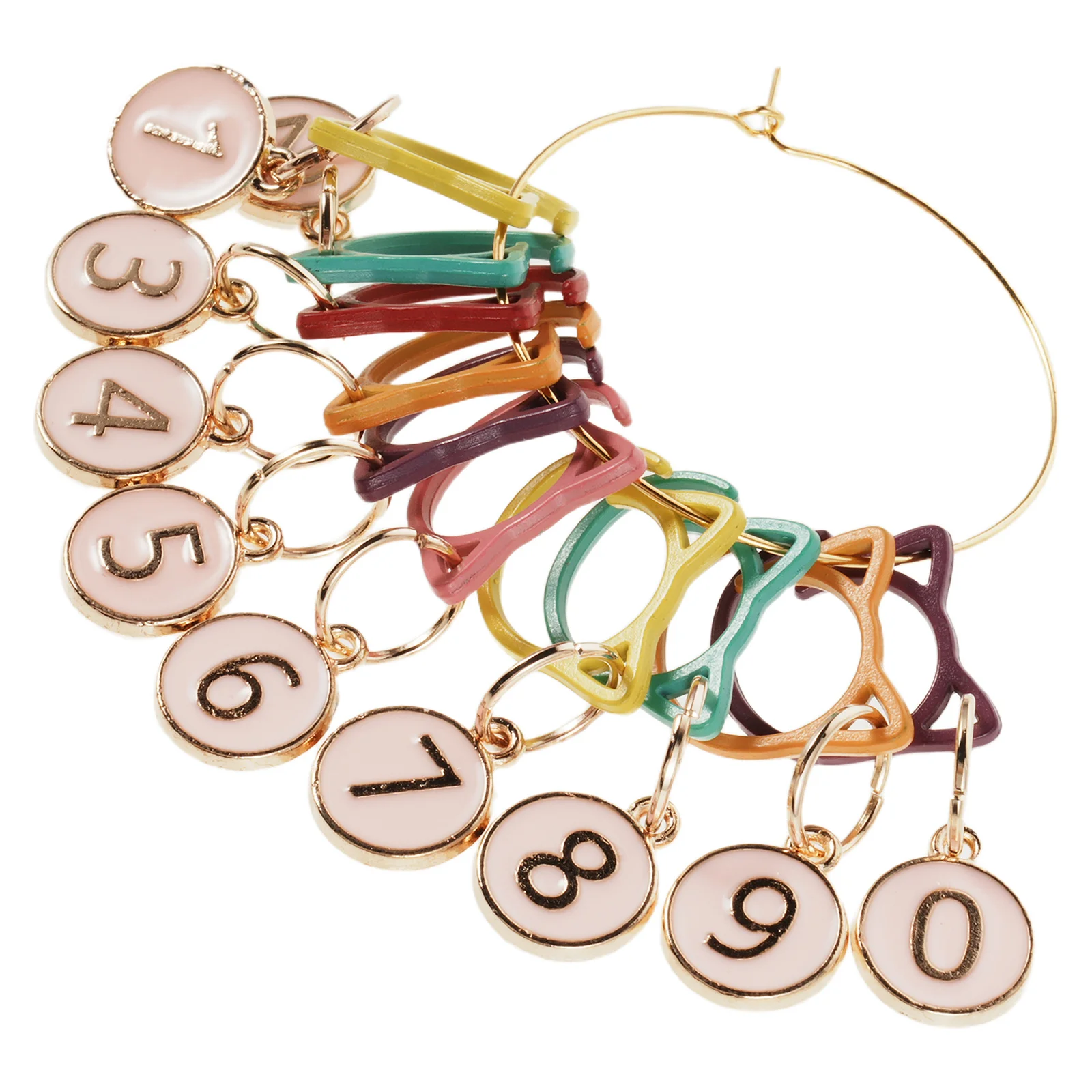 

Complete Woven Tool Set 23 Pieces Braided Craft Accessories Portable Knitting Crochet Supplies Kit for DIY Handmade Projects