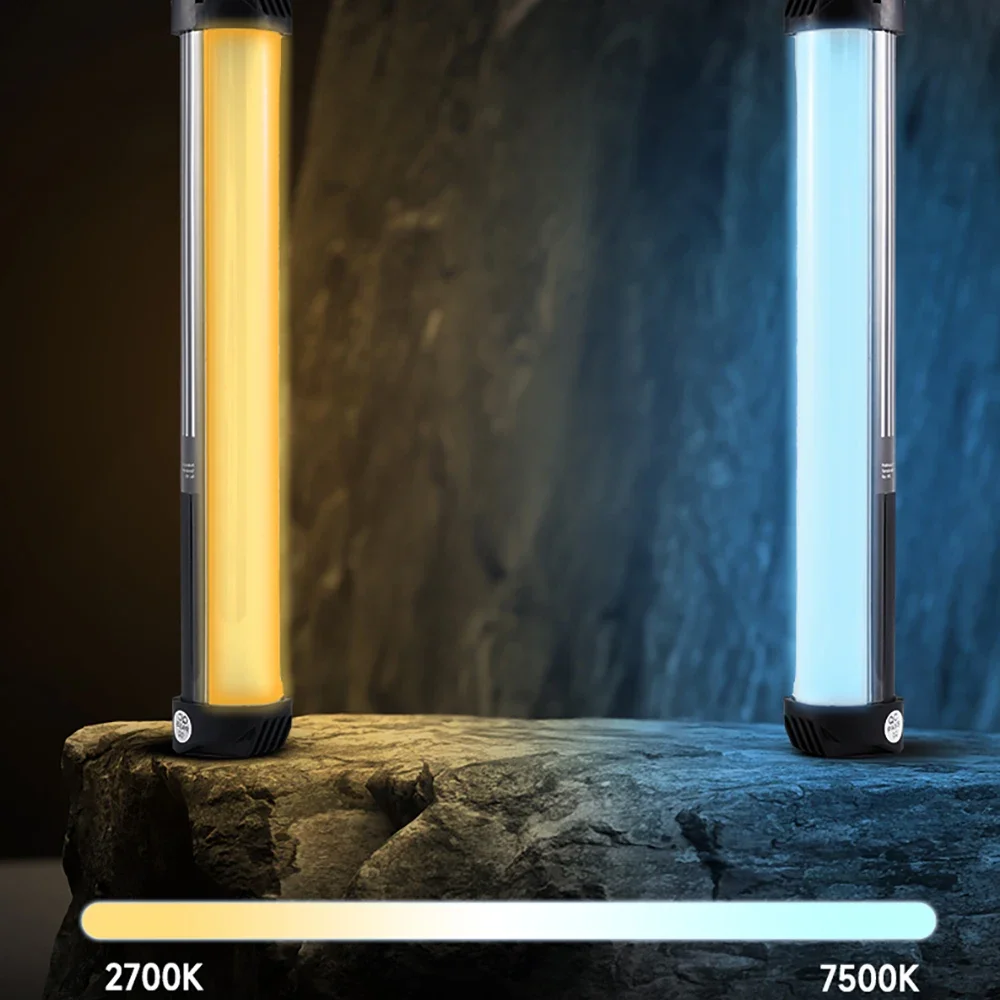 Handheld RGB Colorful Stick Light 30CM Handheld LED Light Wand CRI 95+ 2500K-9000K Photography Studio Lamp