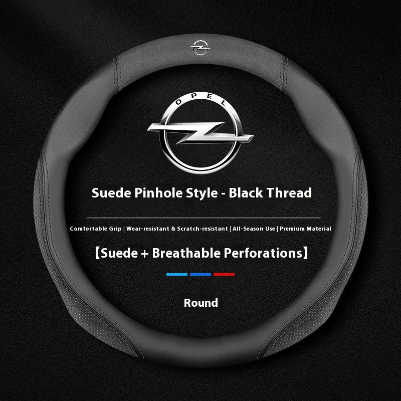 Car Steering Wheel Cover For Opel Astra Corsa Grandland Insignia Mokka Vectra GTC Tigra Vivaro Zafira Combo Vivaro GTC Delica - view 5