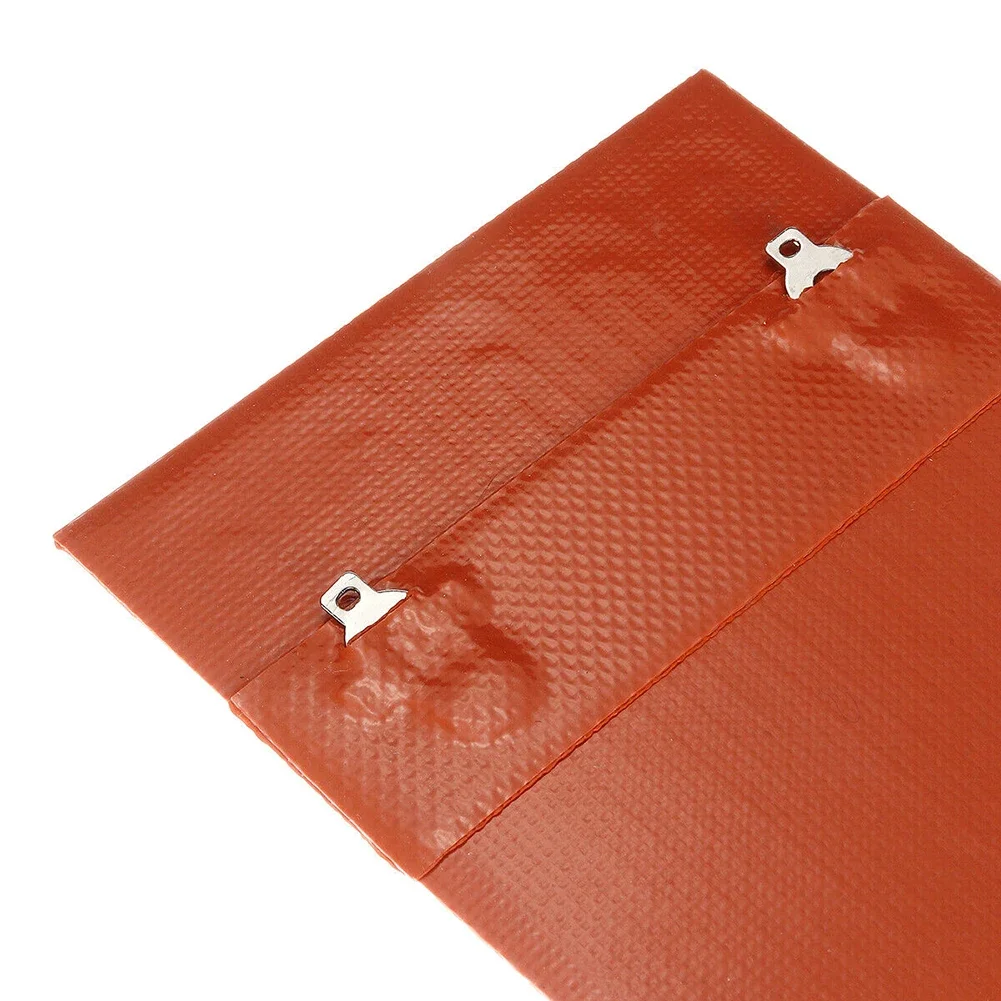 12V 100W Silicone Heating Pad Car Fuel Filter Air Diesel Heater Mat Heated Bed Plate Flexible Heat Mat 250*90mm