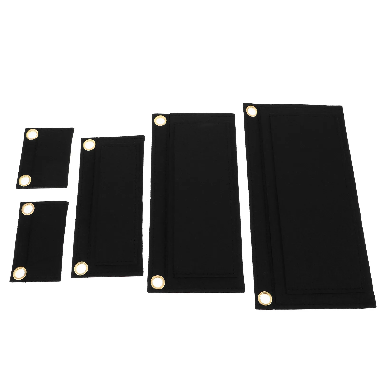 

5Pcs Felt Purse Organizer Insert Multi-Pocket Wallet Divider Handbag Clutch Bag Insert Organizer for Women Travel Card Cash