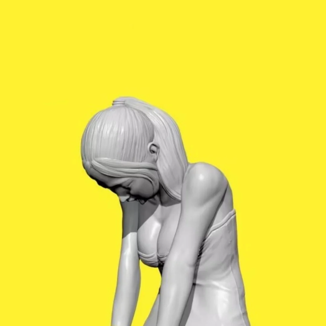 

1/35 Scale 50mm Resin Figure Assemble Model Kit Naughty Girl Series Dream Girl Unassembled Unpainted 3D printing toy 238