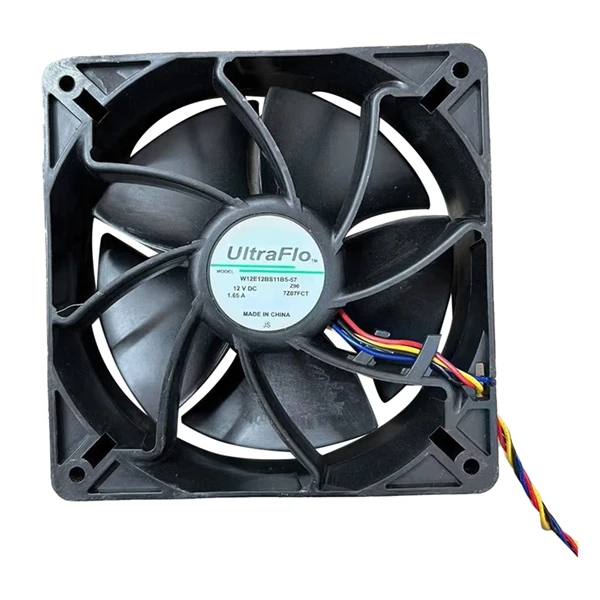 

Discount For Ant S7 S9 Chassis High Air Volume 4 Wire Cooling Fan 12cm W12E12BS1B5-07 12V 1.65A 6000RPM 267CFM