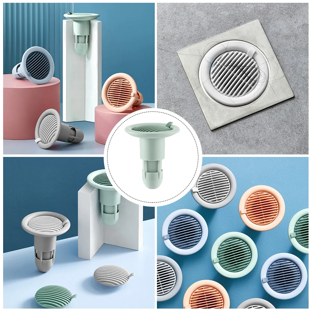 1 قطعة غطاء لبالوعة بالأرضية كفاءة رائحة مقاوم للأحماض مقاومة الحمام المطبخ مصفاة سدادة الطابق استنزاف الختم الأساسية