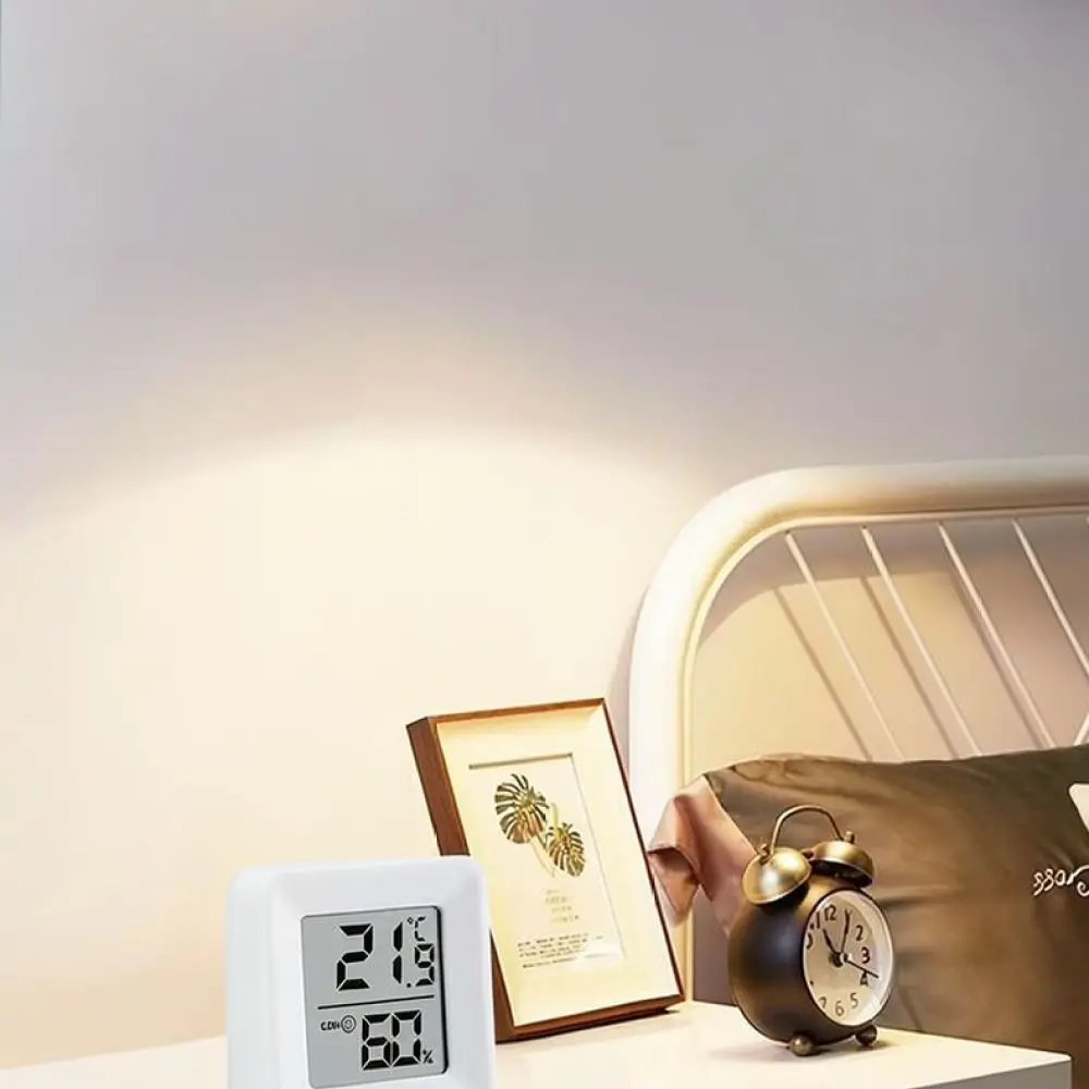 Electronic Room Hygrometer Digital Humidity Meter Indoor Temperature Monitor Station For Living Room