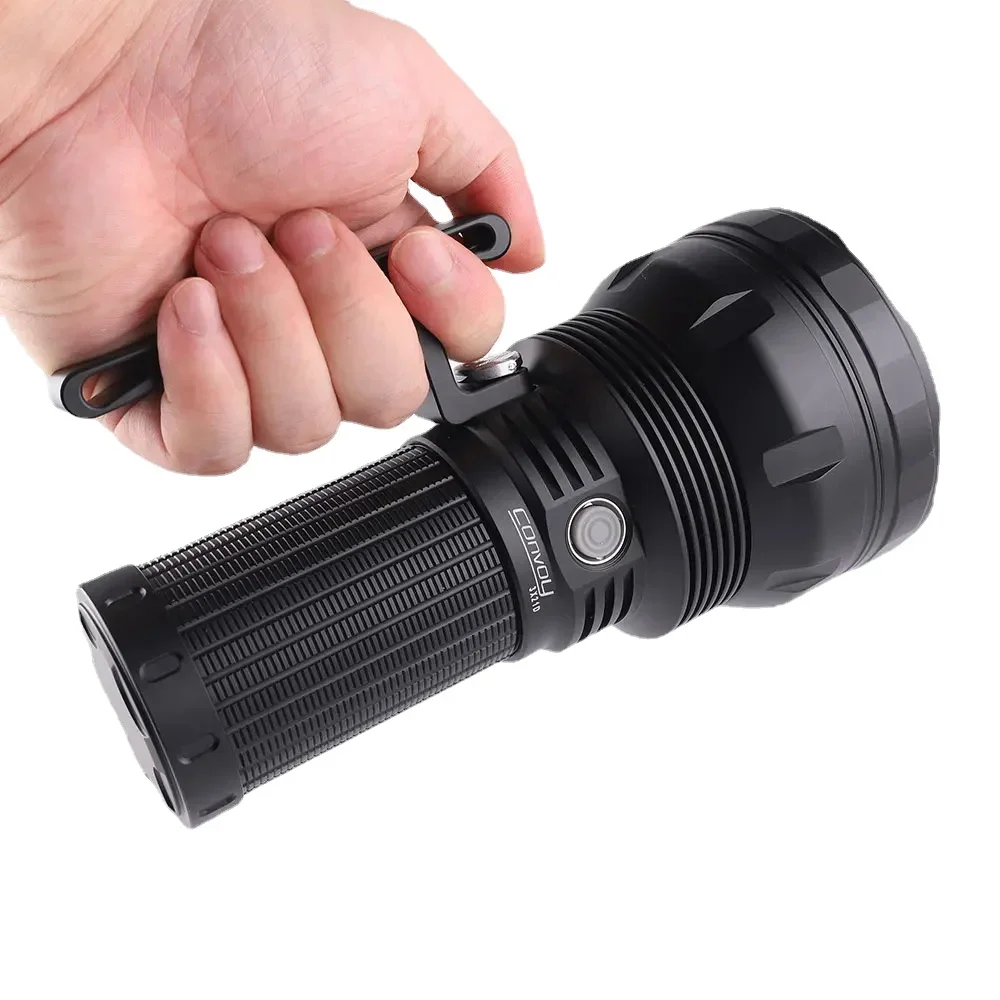 New Convoy 3X21D Power LED Flashlights SBT90.2 7000lm Type-c Rechargeable Torch Light by 21700 Battery for Self-defense