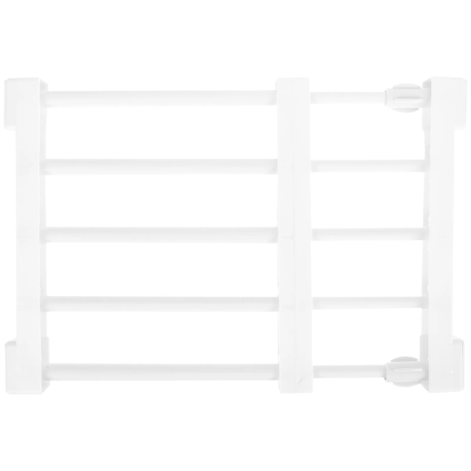 Einziehbare Spannung, verstellbarer Organizer, abnehmbares Lagerregal, verschleißfeste Regale, Haushaltsschrankregal, Schrankregal