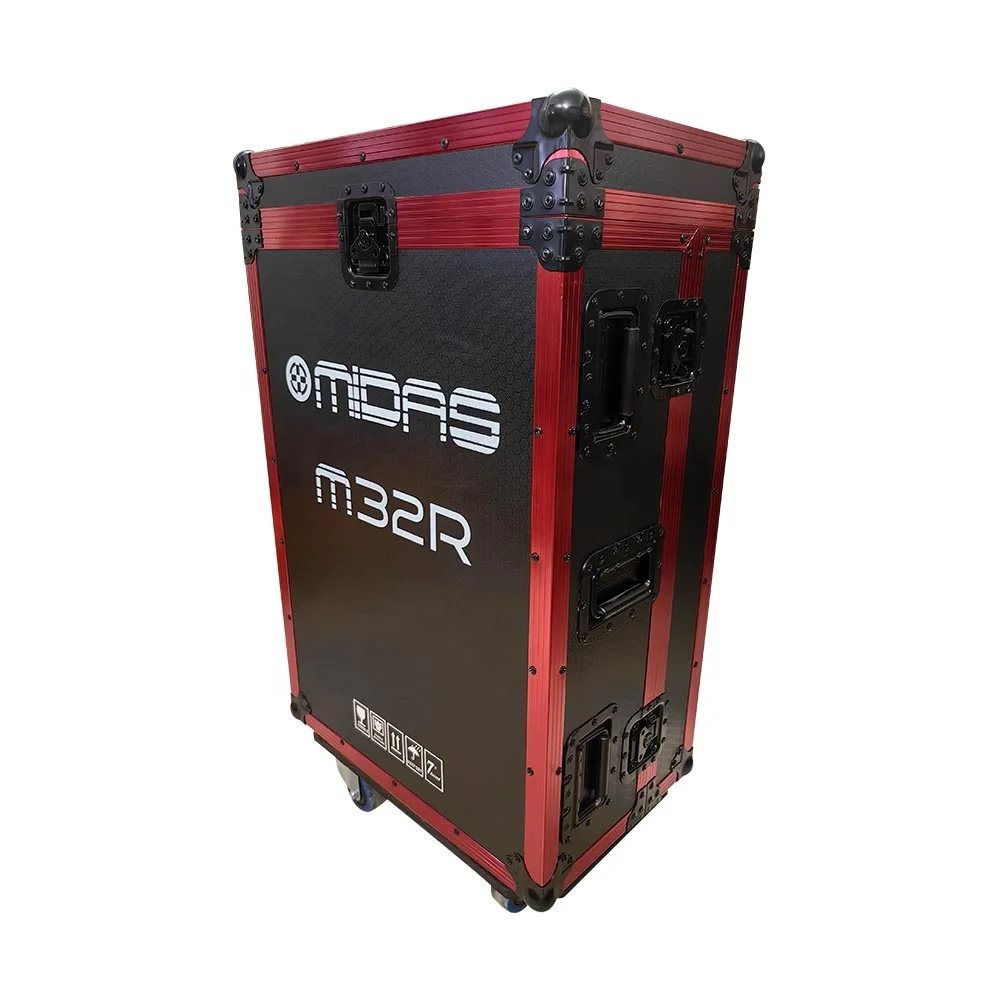 Customized Midas M32R Live Flight Case Normal Version With Wheels Pa Sound System Digital Mixer Flight Case