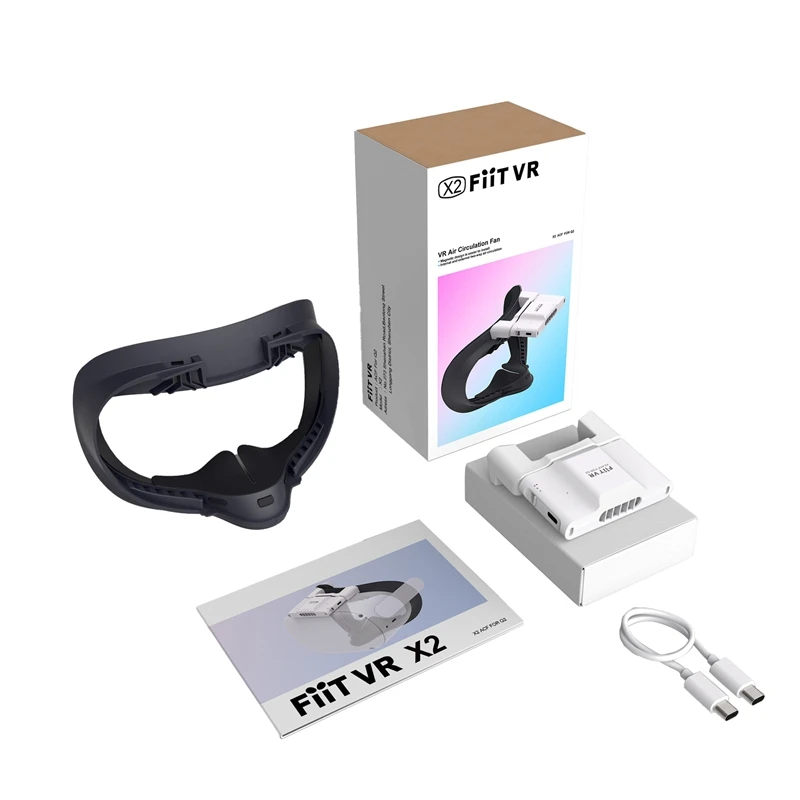 【Shopper’s-Favorite!】For Oculus Quest2 Air Circulation Cooling Mask Q2 VR Portable Magnetic Relief Fogging Fan Accessories
