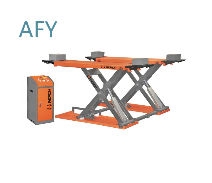 3000kg Mid Rise Hydraulic Scissor Car Lift for Auto Repair Shop Garage Workshop Equipment Heavy Duty Vehicle Lifting System