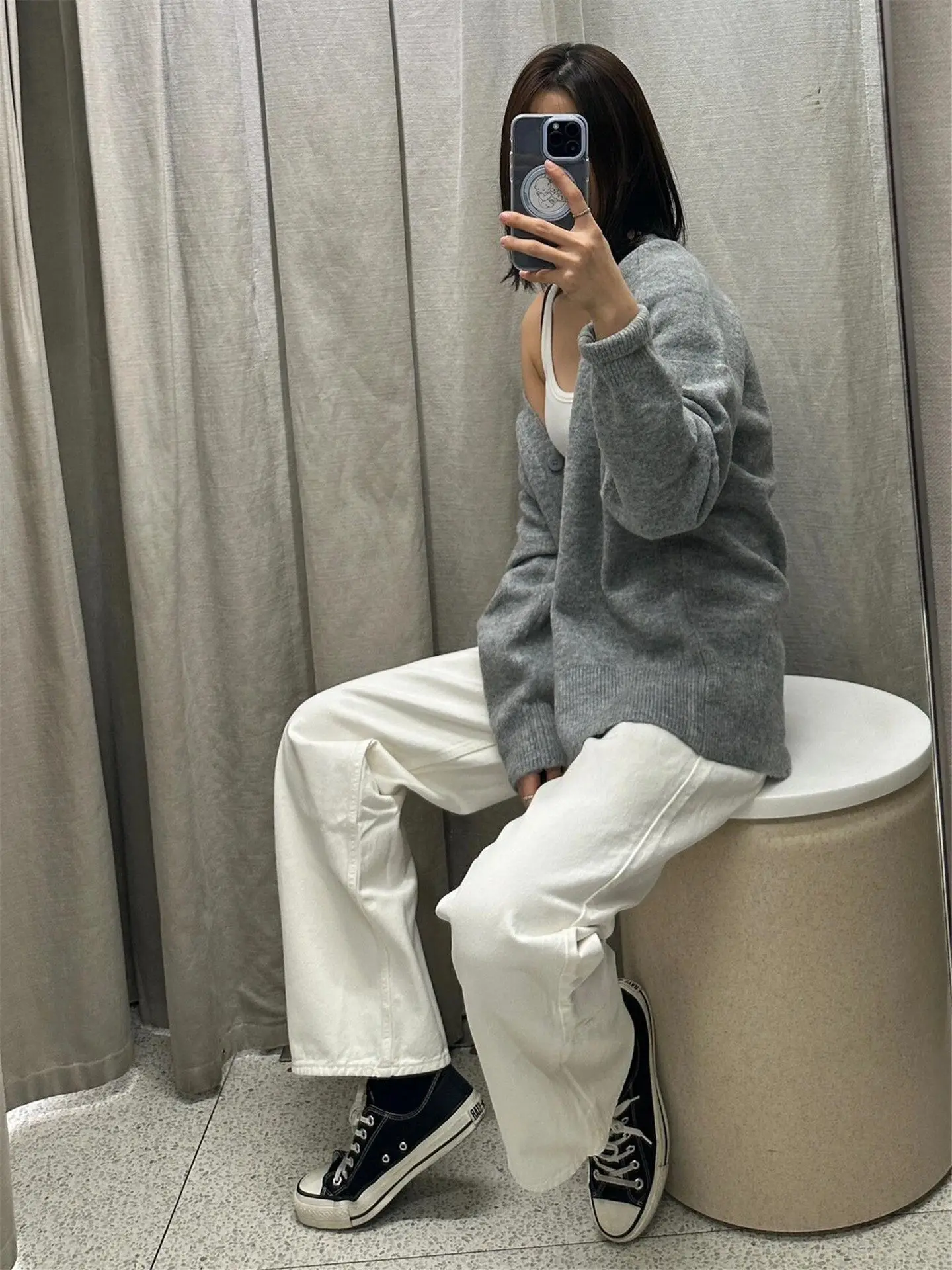 Women's Low Rise Denim Pants V - đánh giá và giá Vintage Zipper