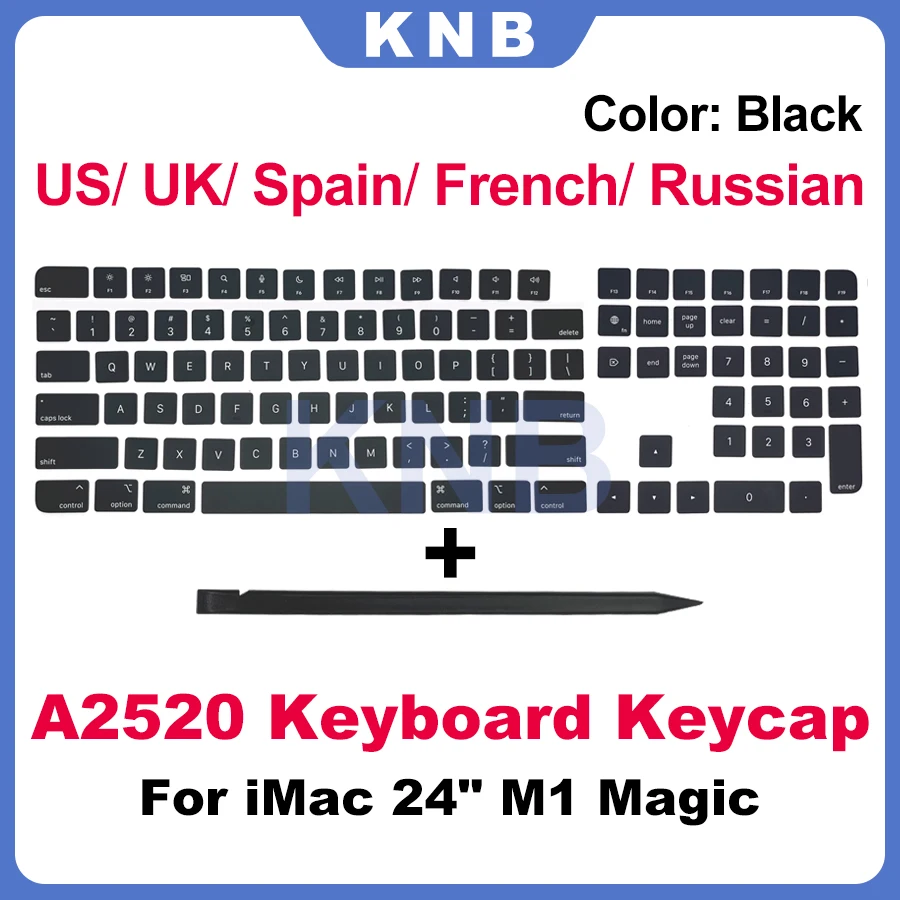 New Keycaps Keys Key Cap set For iMac Magic A2520 Keyboard Key