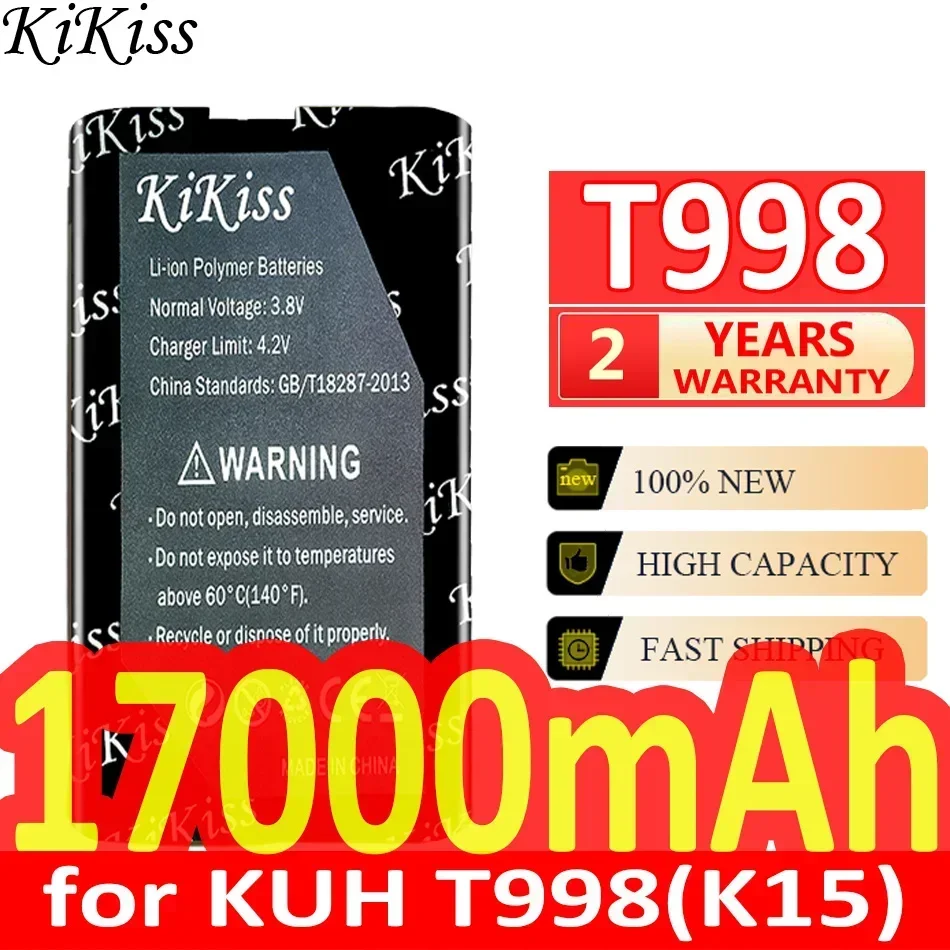 KiKiss Battery 17000mAh for KUH T998 (K15)