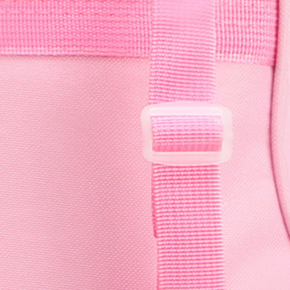 

1Pcs Ballet Dance Shoulder Bag for Kids Functional Tote with Ballerina Print Can Be Used As Book Lunch Storage Bag Pink