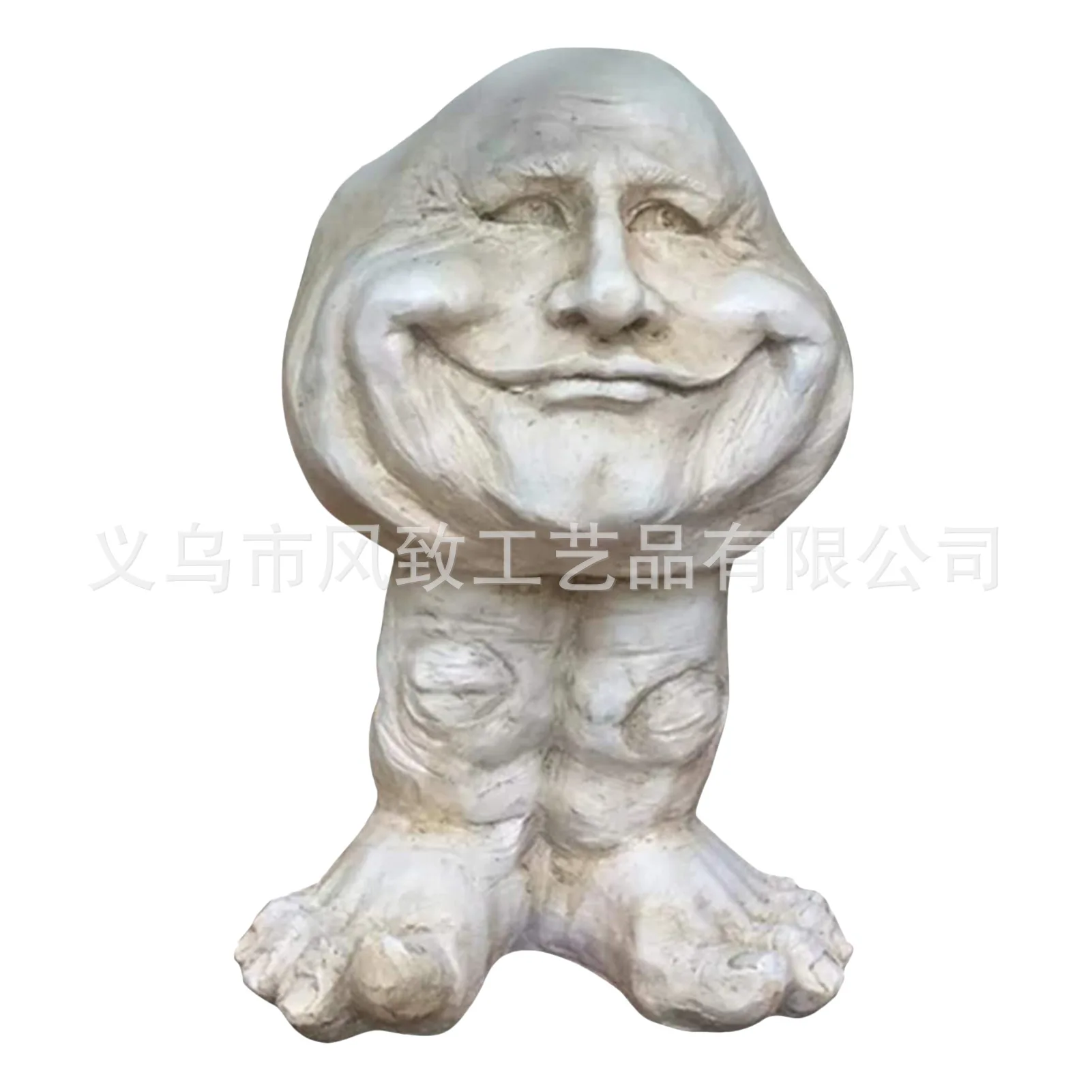 ‌Muggly's The Face Planter‌ - Funny Resin Statue with Drainage Hole