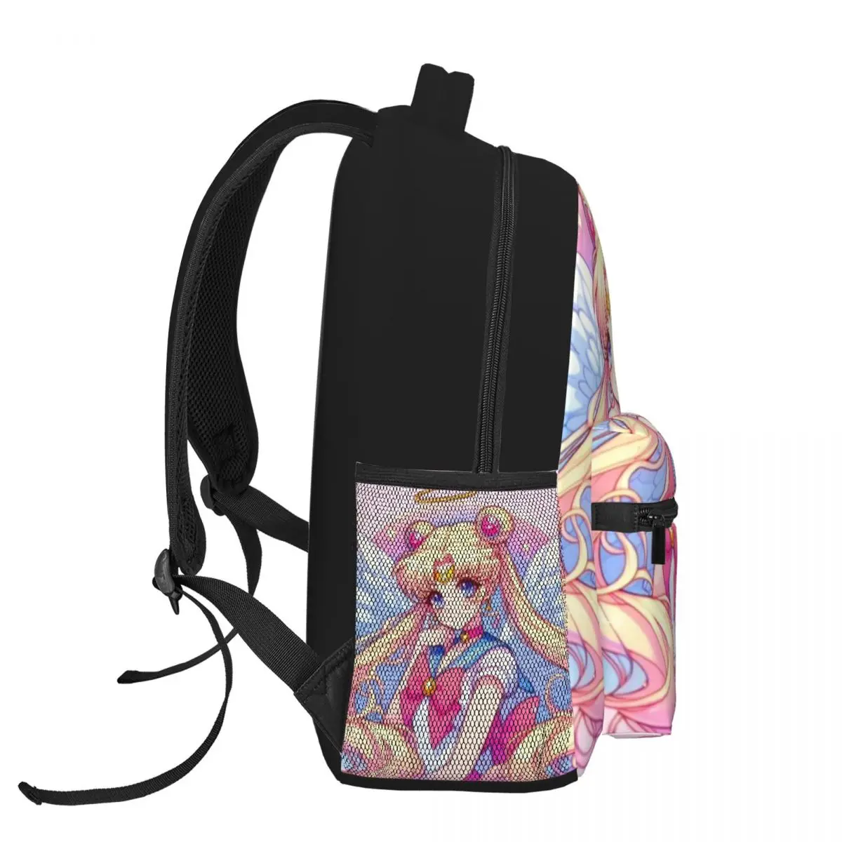 Girls-Sailor-Moon Nieuwe Modieuze Schooltas Studenten Rugzakken Dagelijkse Rugzak Grote Capaciteit Knapzak 16 inch