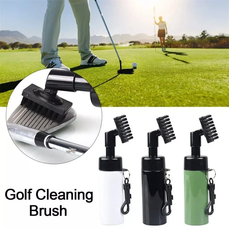 Golf Club Cleaner Groove Tube Golf Brush Golf Club Brush With Leakproof Reservoir Tube Squeeze Bottle For Easy Cleaning