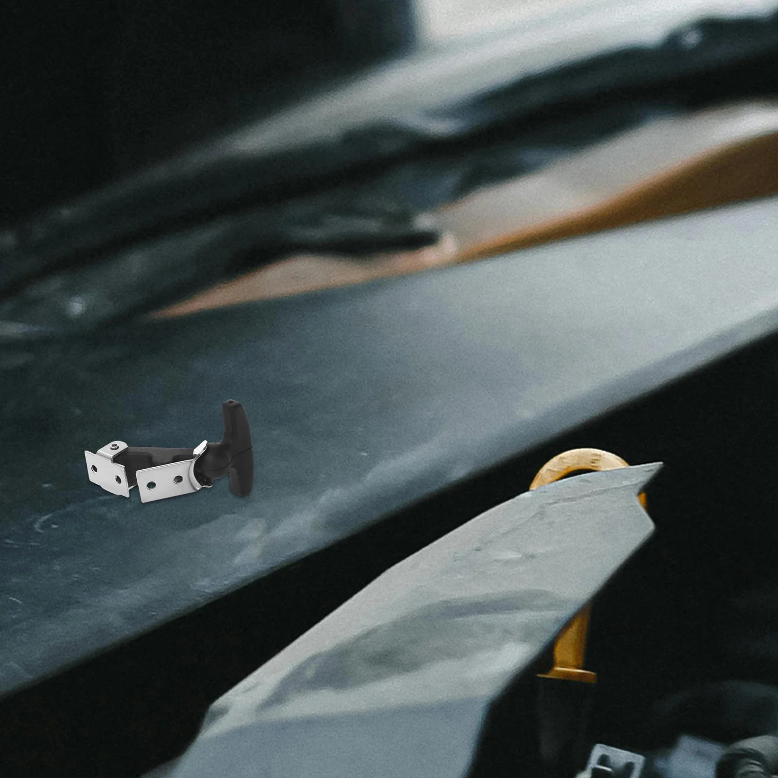 

Rubber Latches Flexible T Handle Draw Latch Easy Install Shock Absorbing Toolbox Vehicle Hood Engine Cargo Lid Latch Strap