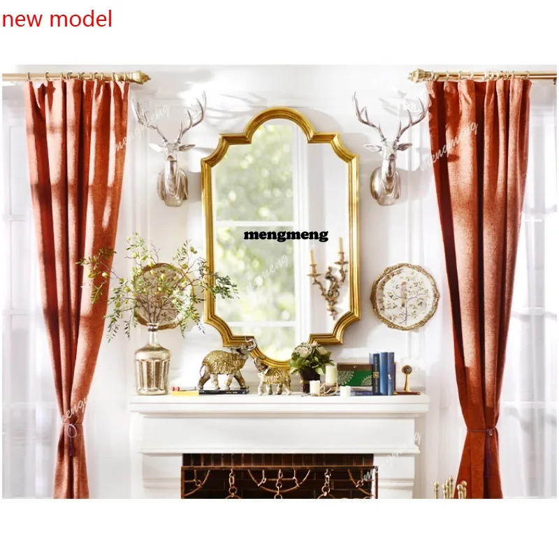 

H134 Nordic bathroom mirror porch decorative mirror bathroom bathroom mirror wall decoration