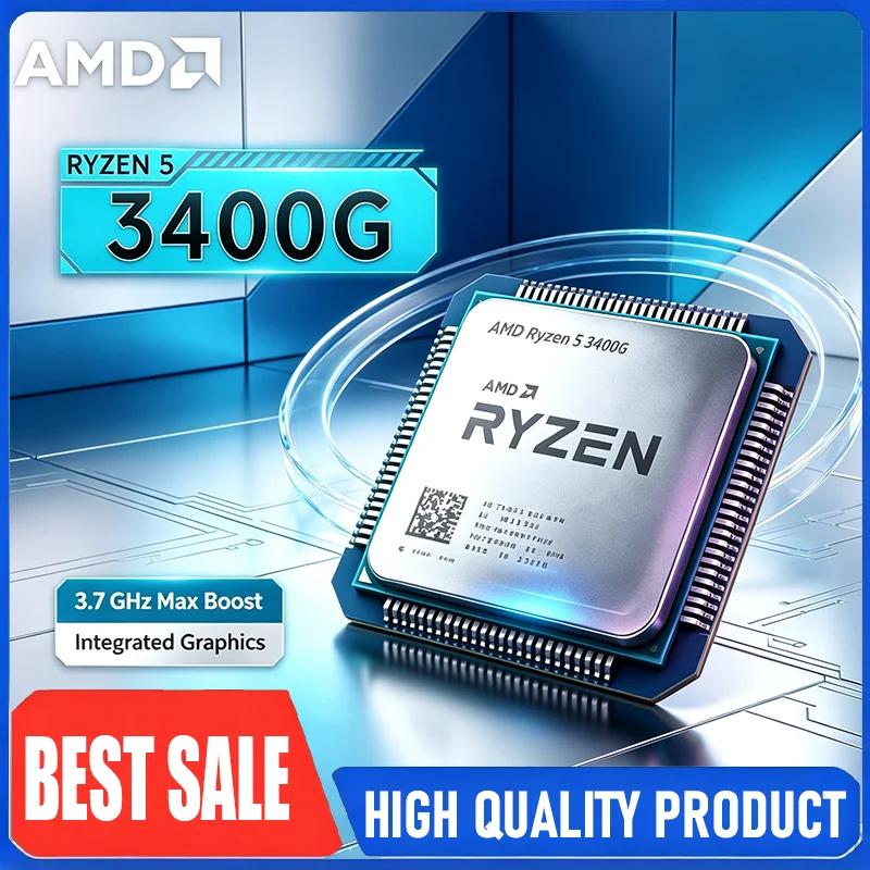 Amd Cpu Ryzen 5 - AMD Ryzen 5 3400G 4 Core
