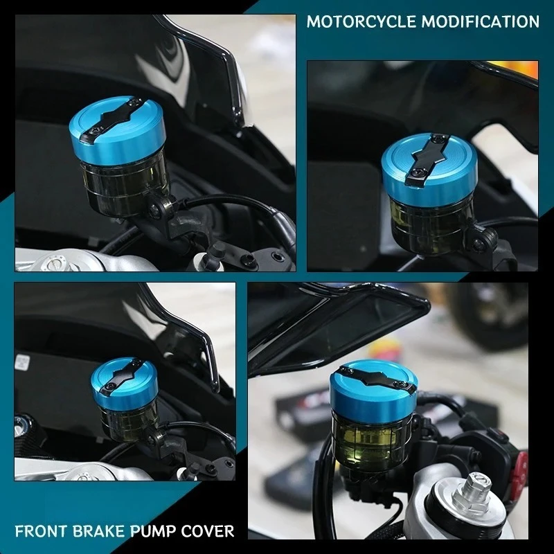 Fit For CFMOTO 675SR-R 675SR 675SRR 500SR 500 SR Motorcycles Accessories Front Brake Reservoir Fluid Tank Cover Oil Cup Cap