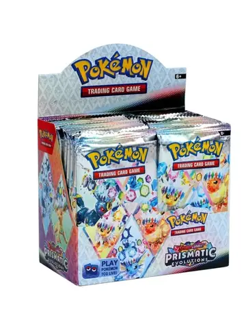 360Pcs/Set English Pokémon Card Prismatic Evolutions Scarlet Violet 151 English Booster Battle Transaction Card Gifts
