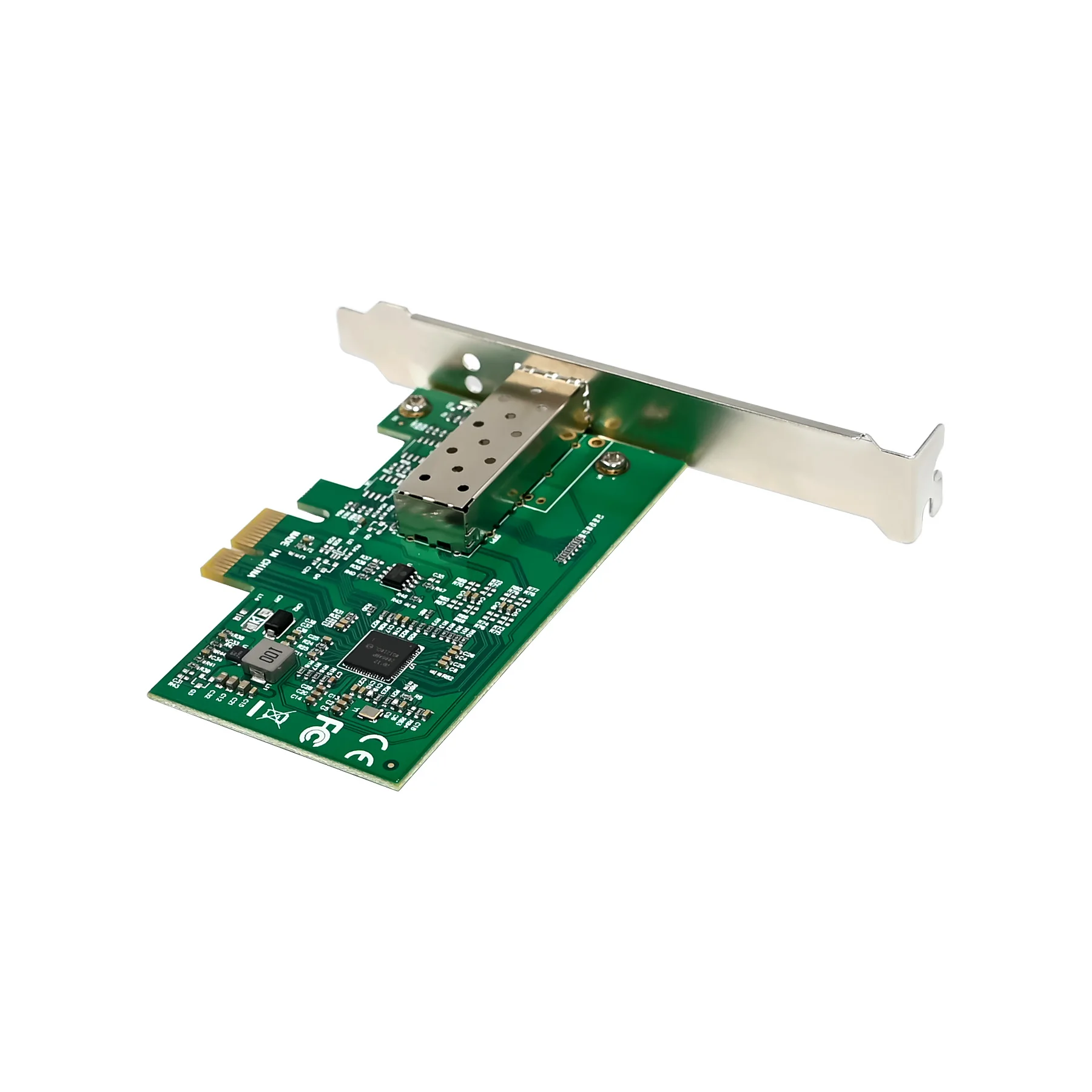 SUNWEIT ST7390 Desktop Networking PCIe X1 I210 Single-1GbE SFP NIC with Wired Interface Internal Green in Stock