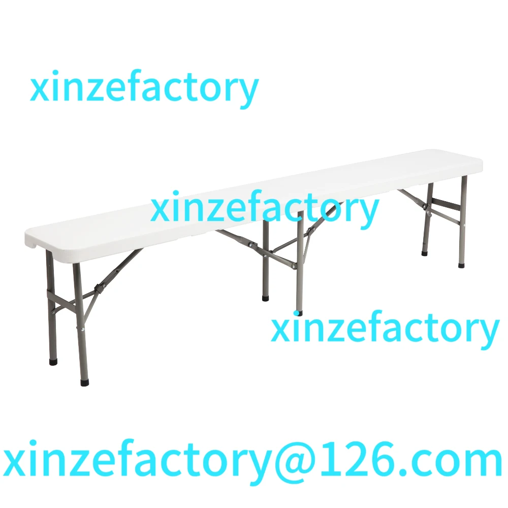 

Customizable 6FT Outdoor Courtyard Foldable Bench