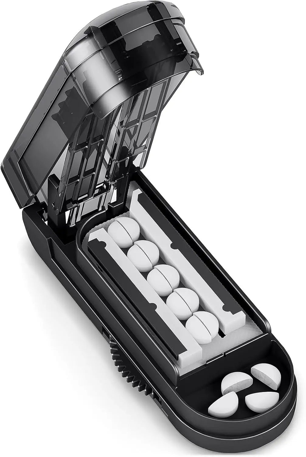 

Adjustable Pill Cutter Splitter for Small to Large Pills, Accurate Alignment, Sharp Safe Blade