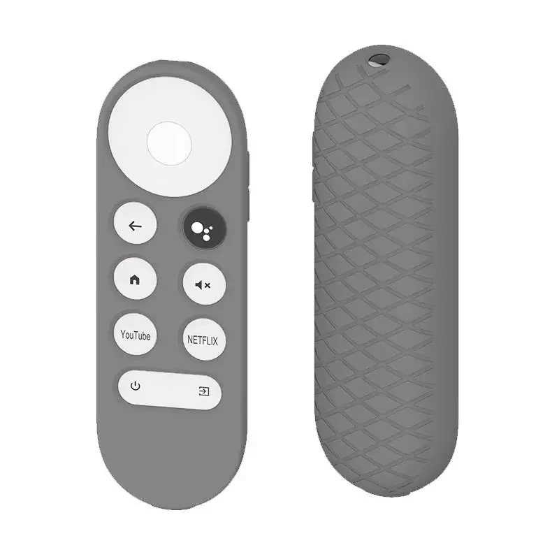 Siliconen beschermhoes voor 2020 Google Chromecast SmartTV Afstandsbediening Antislip Zacht Duurzaam Shockpro Beschermhoes Shell