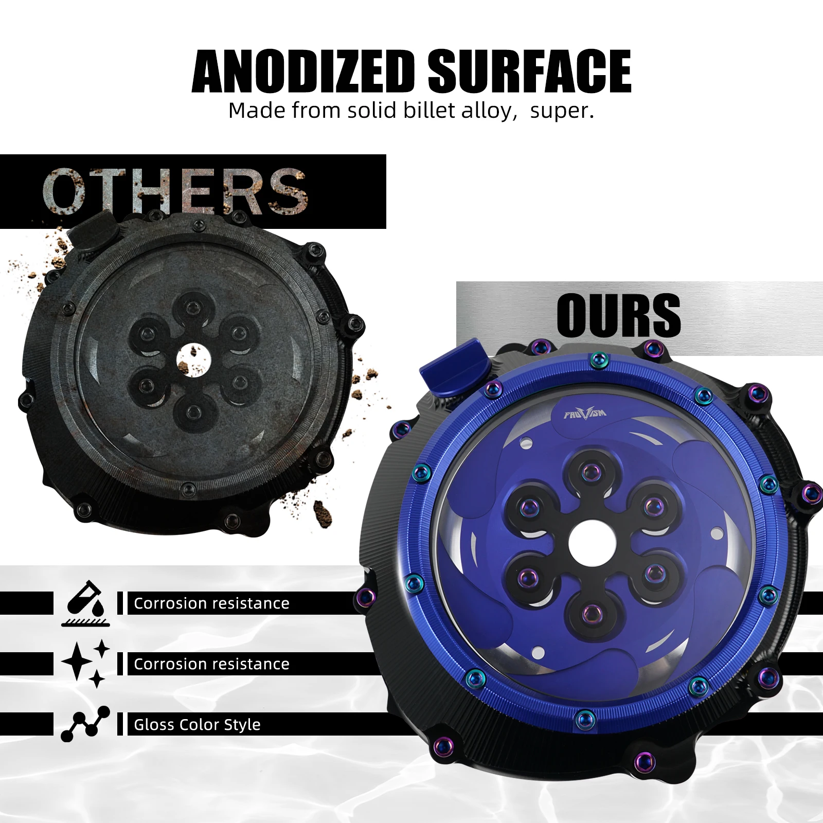 Racing Clear Clutch Cover For BMW S1000RR S 1000 RR 2009-2017 S1000R S 1000 R 2014-2019 S1000XR S 1000 XR2015-2019 HP4 2012-2018 - Image 3