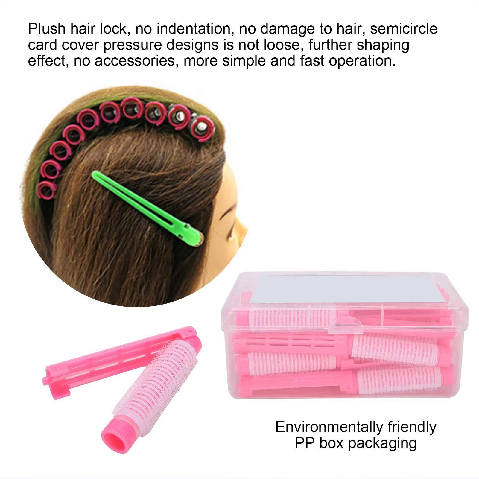 

20Pcs/Set Hair Perm Rods,Fluffy Perming Rod Hair Roller Curler Kit Perming Rods Hairdressing Styling Tools For Salon Barber Home