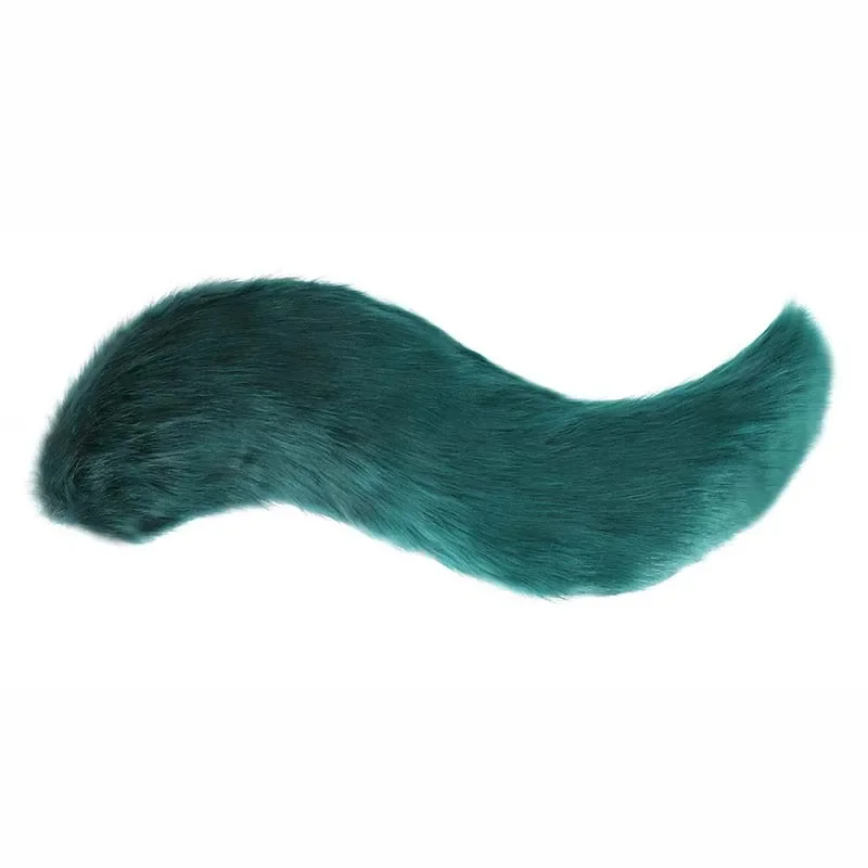 Handmade Cute Fur Furry Fox Tail Adjustable Belt Fox Tail Cat Party Christmas Costume Props Funny Cosplay Xmas Anime Accessories