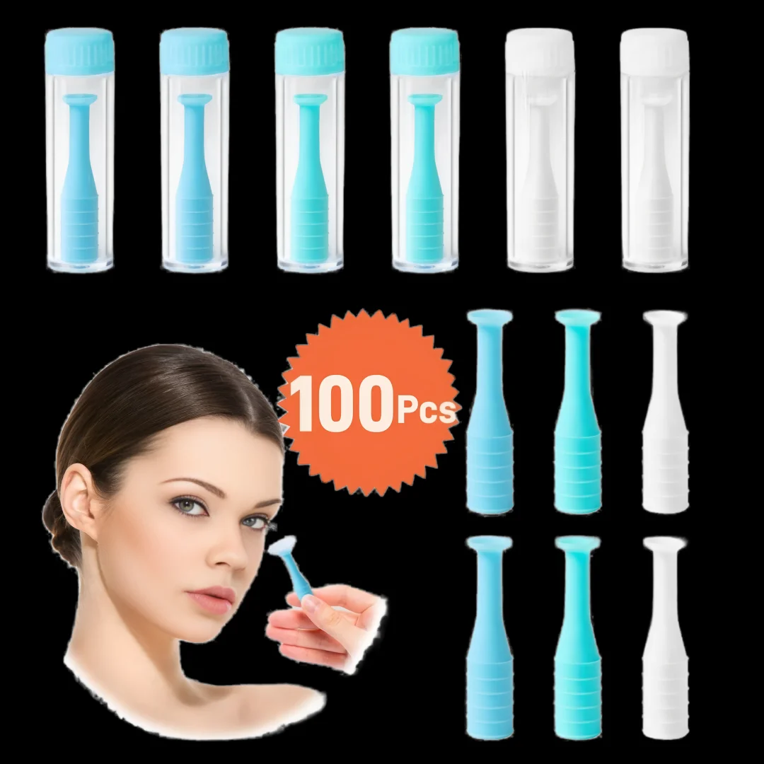 

100-парковое средство для удаления жестких контактных линз, плунжерный фильтр RGP для мягких и жестких линз, средство для удаления контактных линз от Dhoptical