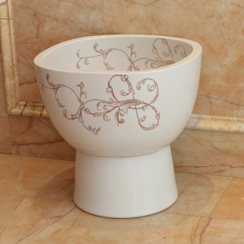 

Rainwater Mop Water Tank Balcony Art Mop Basin Toilet Mop Pool Washing Mop sinks bathroom Tub Household