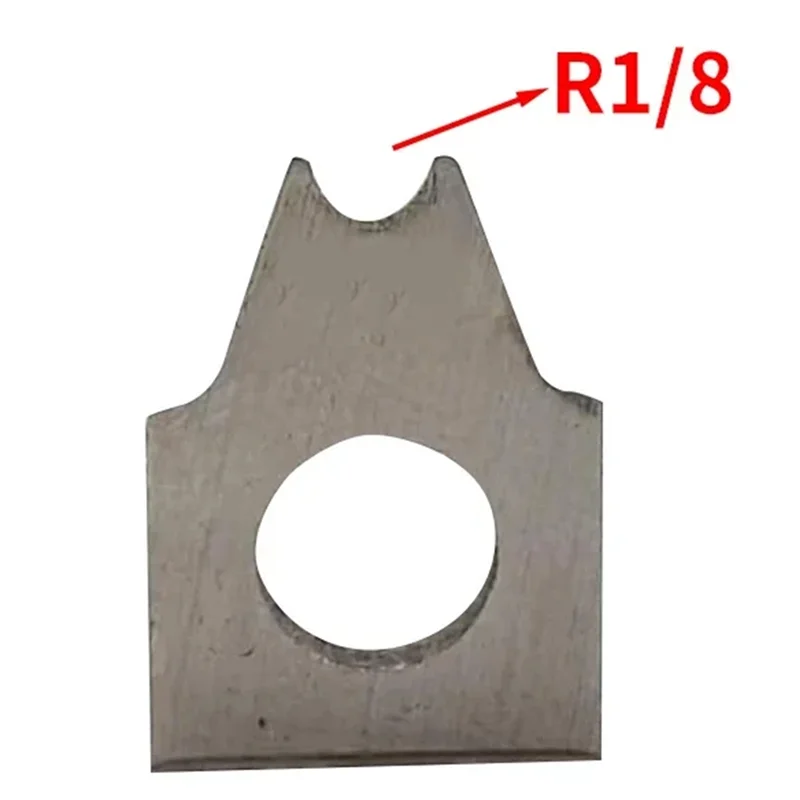 Utensile per tornitura del legno ad arco R in acciaio ad alta velocità M11K Utensile per tornitura semicircolare discardata tenuto in mano per la lavorazione del legno duro