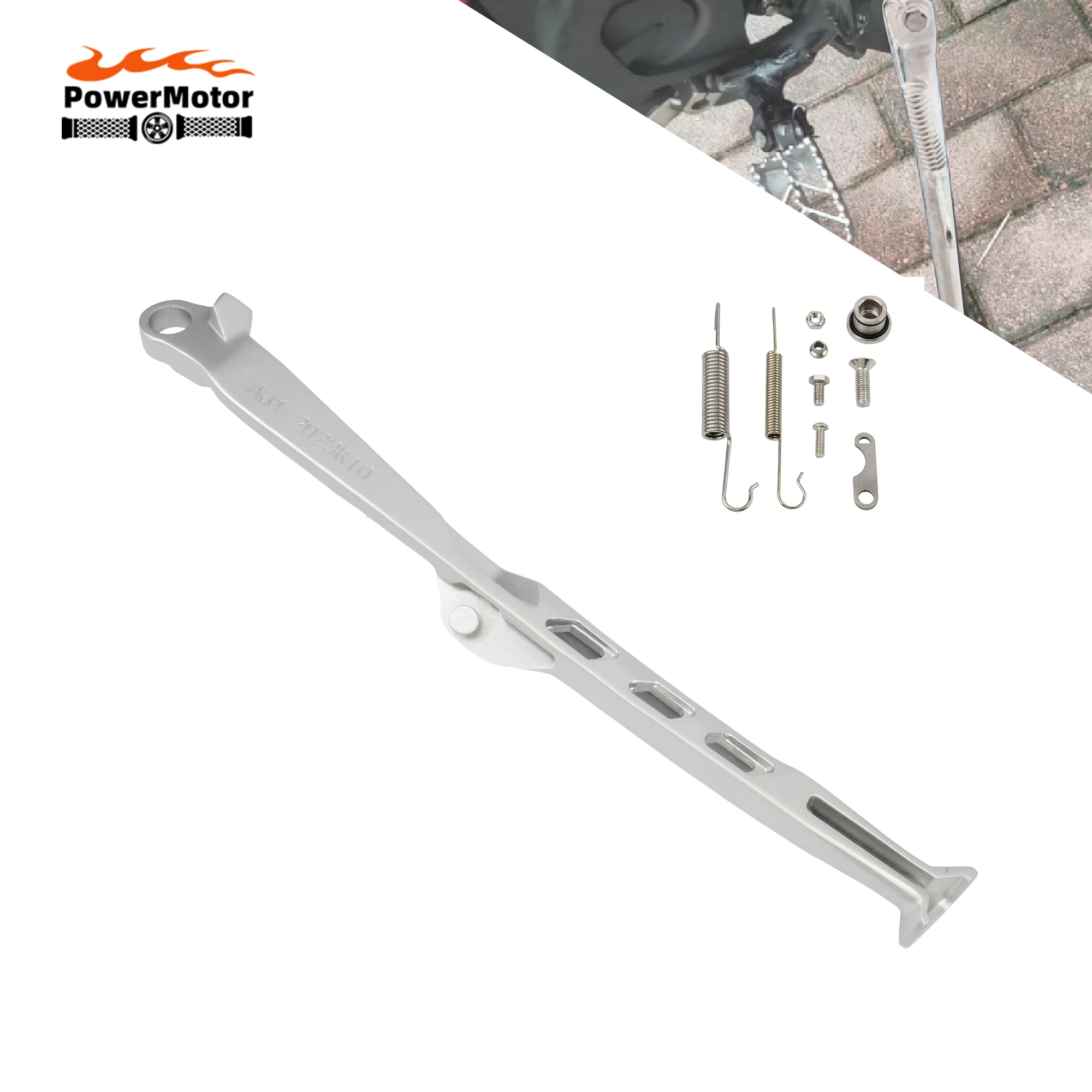 

For KTM Motocross Kickstand Parking Side Stand XC XCF EXC XCW 125 250 300 450 With Spring 2023 2024 Dirt Bike Accessories Enduro