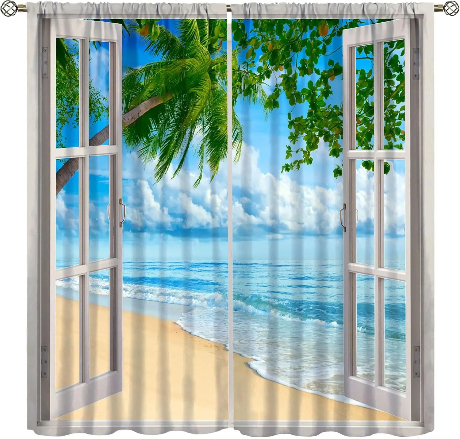 Ocean Beach Curtain…