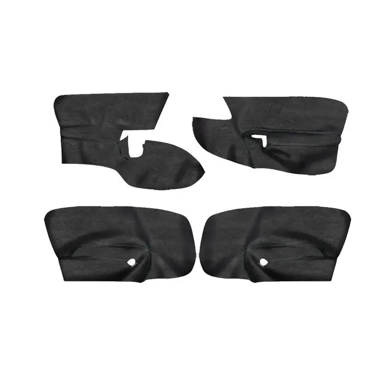 Für VW Golf 5 V MK5 Jetta 2005 2006 2007 2008 2009 2010 Auto-Innentürverkleidung, Armlehne, schwarzer Wildlederbezug, nur 4/5 Türen
